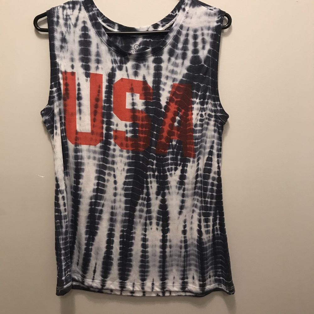 Tie dye tank top , Size L